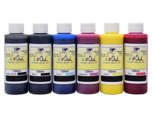 6x120ml ink to refill CANON PFI-105, PFI-106, PFI-206, PFI-304, PFI-306, PFI-704, PFI-706